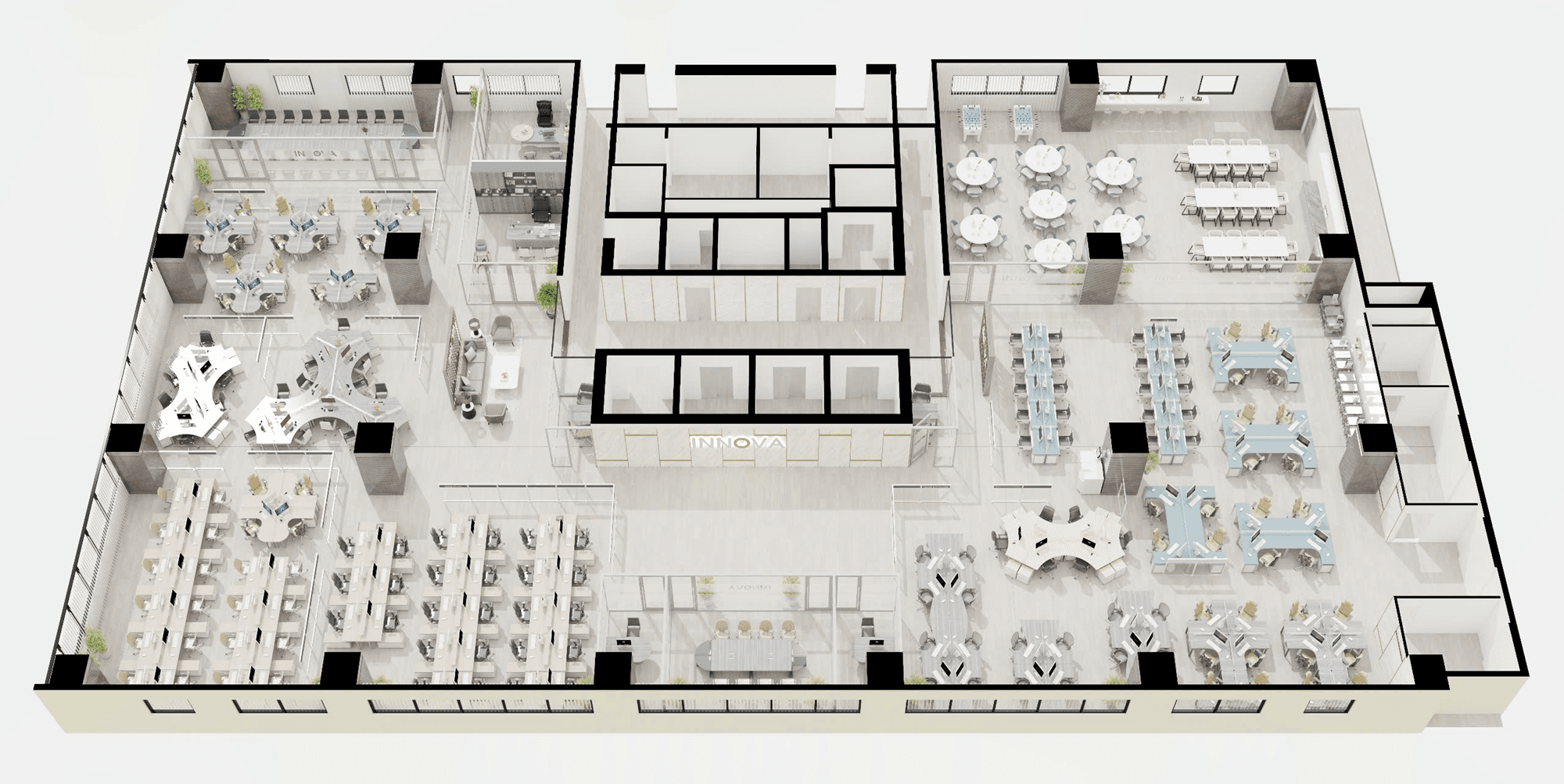 Sơ đồ office Etown